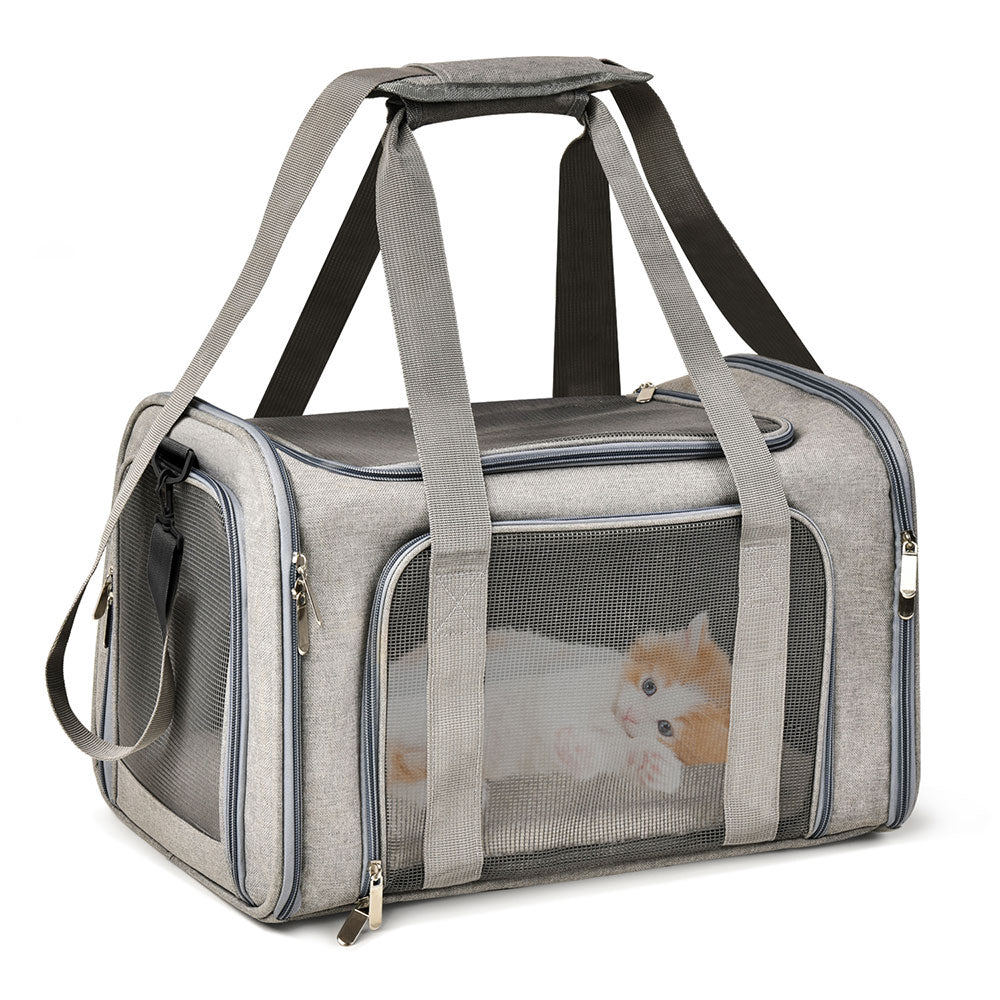 Siivton 4 Way Expandable Pet Carrier, Airline Approved Collapsible